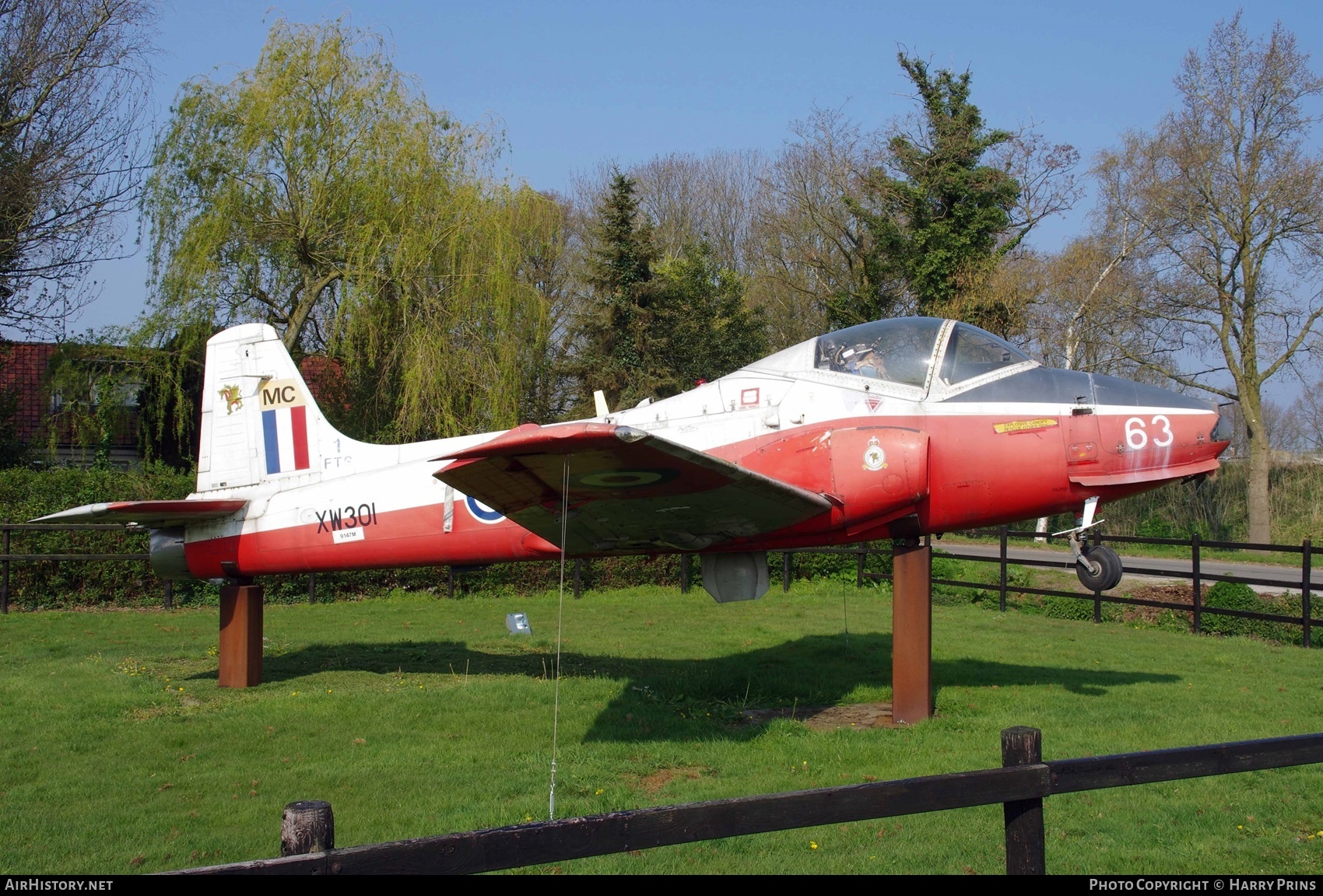 Aircraft Photo of XW301 / 9147M | BAC 84 Jet Provost T5A | UK - Air Force | AirHistory.net #613473