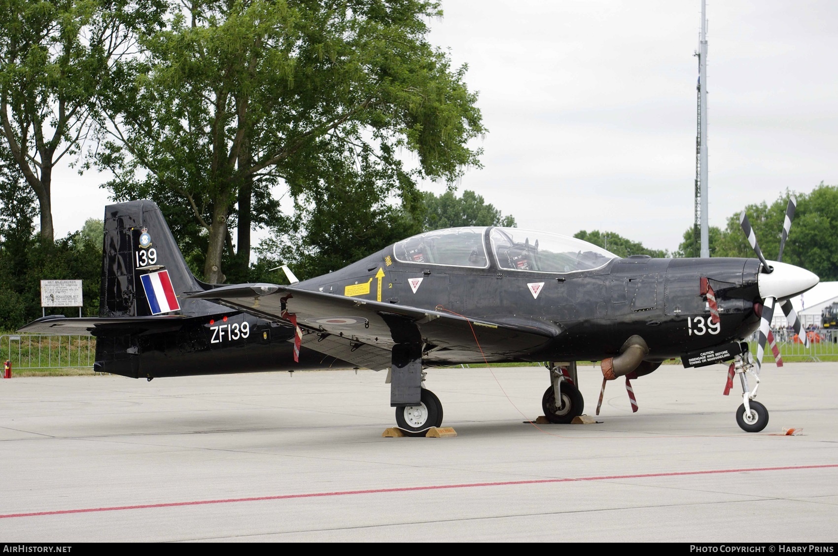 Aircraft Photo of ZF139 | Short S-312 Tucano T1 | UK - Air Force | AirHistory.net #613475