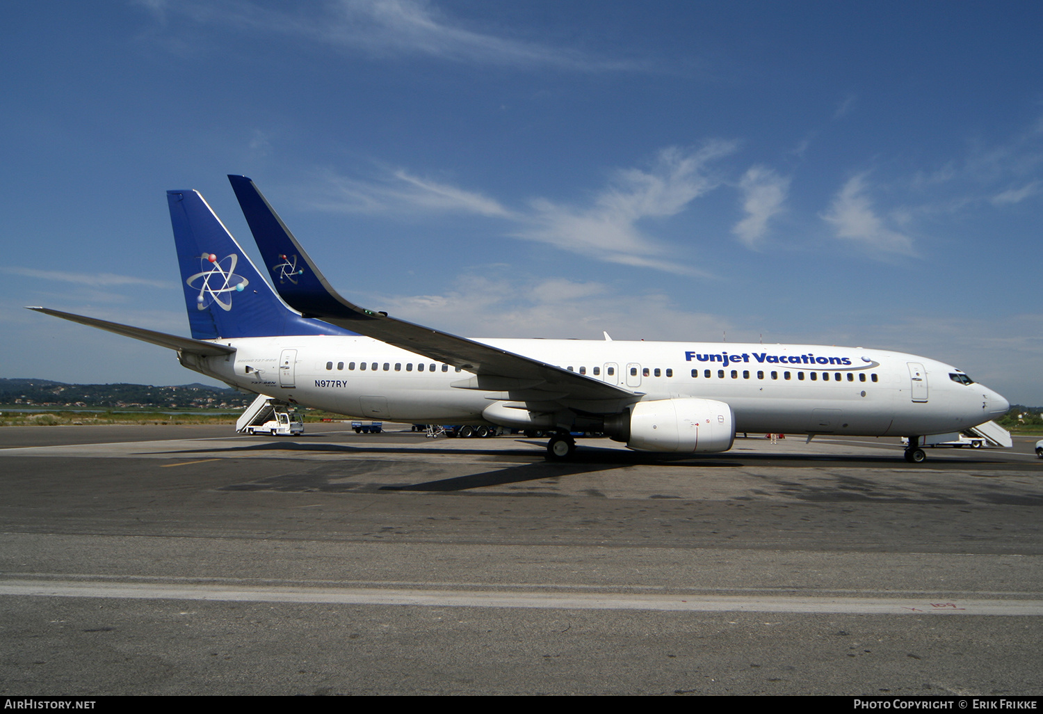 Aircraft Photo of N977RY | Boeing 737-86N | Funjet Vacations | AirHistory.net #613508