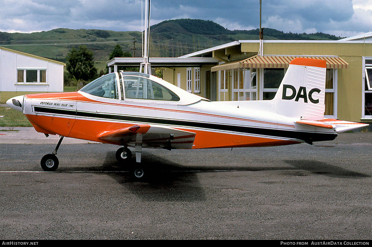 Aircraft Photo of ZK-DAC / DAC | AESL Airtourer 150 | Rotorua Aero Club | AirHistory.net #613517