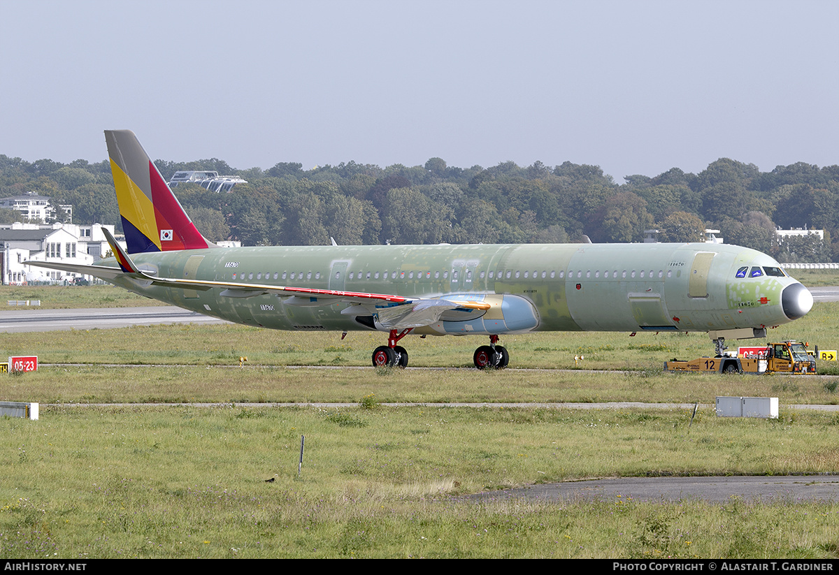 Aircraft Photo of No Reg | Airbus A321-251NX | Asiana Airlines | AirHistory.net #613527