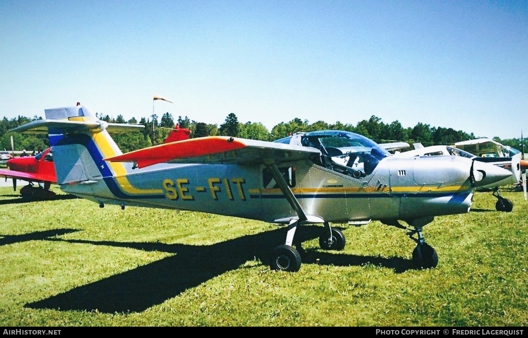 Aircraft Photo of SE-FIT | Saab MFI-15 Turbo Safari | AirHistory.net #613544