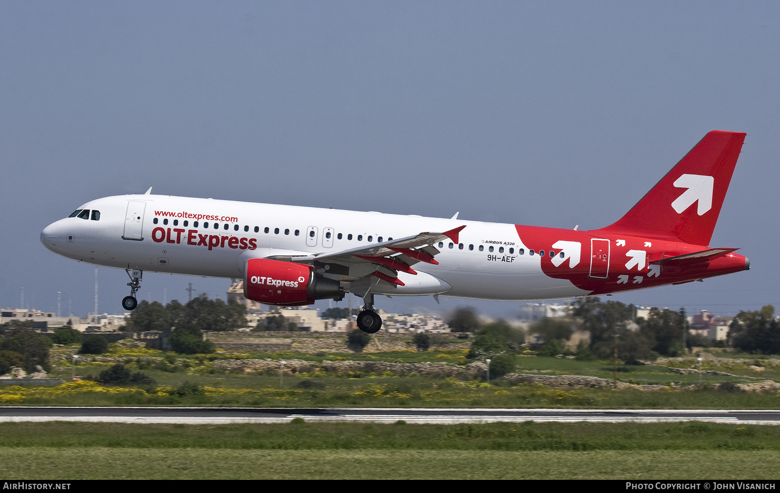 Aircraft Photo of 9H-AEF | Airbus A320-214 | OLT Express - Ostfriesische Lufttransport | AirHistory.net #613555