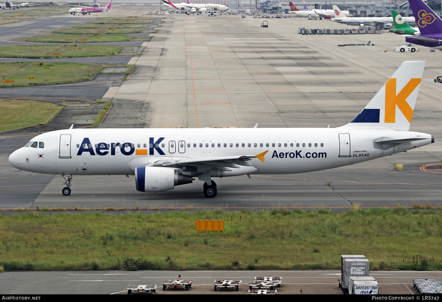 Aircraft Photo of HL8540 | Airbus A320-214 | Aero K Airlines | AirHistory.net #613558