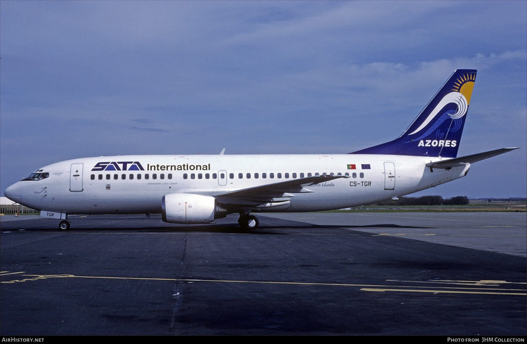 Aircraft Photo of CS-TGR | Boeing 737-3Y0 | SATA Internacional | AirHistory.net #613590