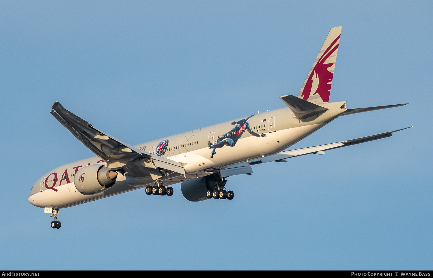 Aircraft Photo of A7-BEK | Boeing 777-300/ER | Qatar Airways | AirHistory.net #613596
