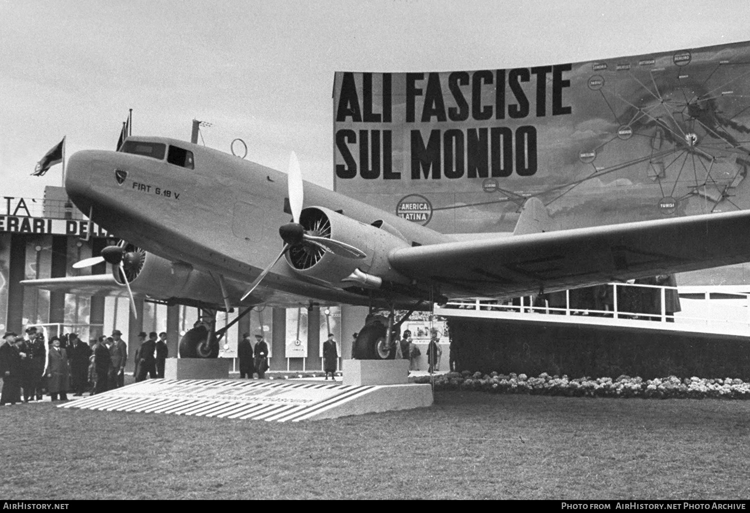 Aircraft Photo of I-ENEA | Fiat G.18V | ALI - Avio Linee Italiane | AirHistory.net #613602