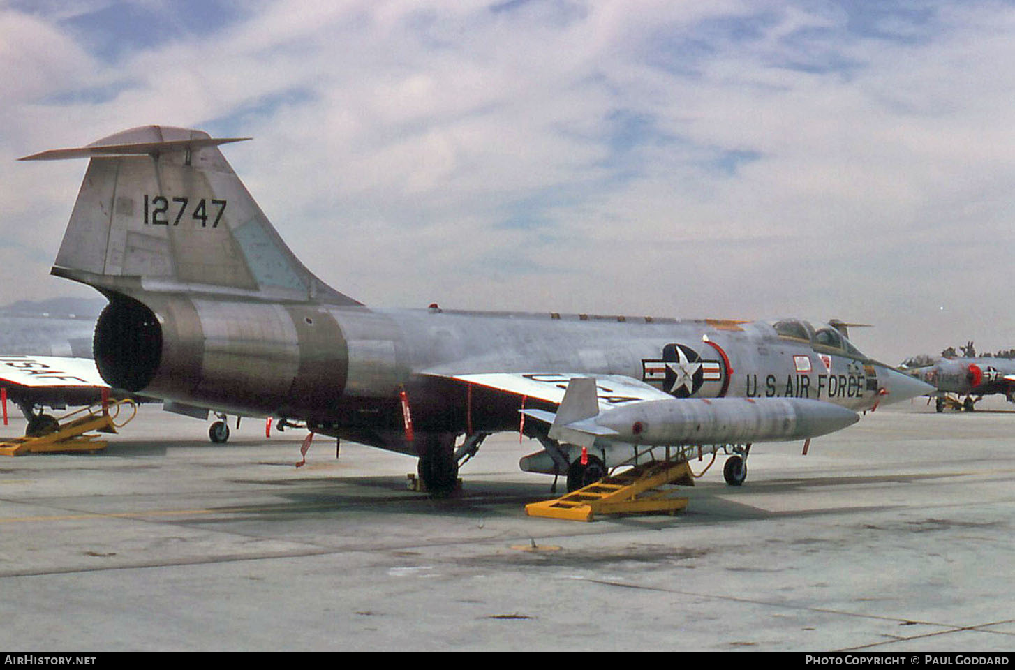 Aircraft Photo of 65-12747 / 12747 | Lockheed F-104G Starfighter | USA - Air Force | AirHistory.net #613608