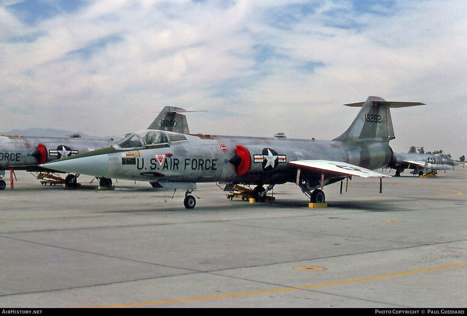 Aircraft Photo of 63-13262 / 13262 | Lockheed F-104G Starfighter | USA - Air Force | AirHistory.net #613624