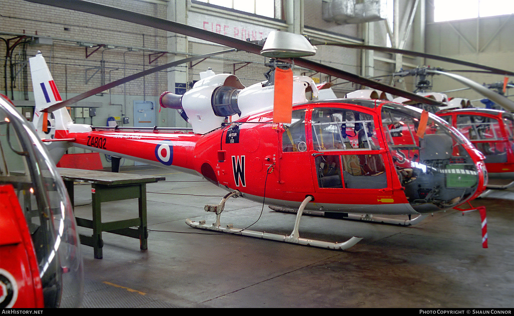 Aircraft Photo of ZA802 | Aerospatiale SA-341D Gazelle HT3 | UK - Air Force | AirHistory.net #613630