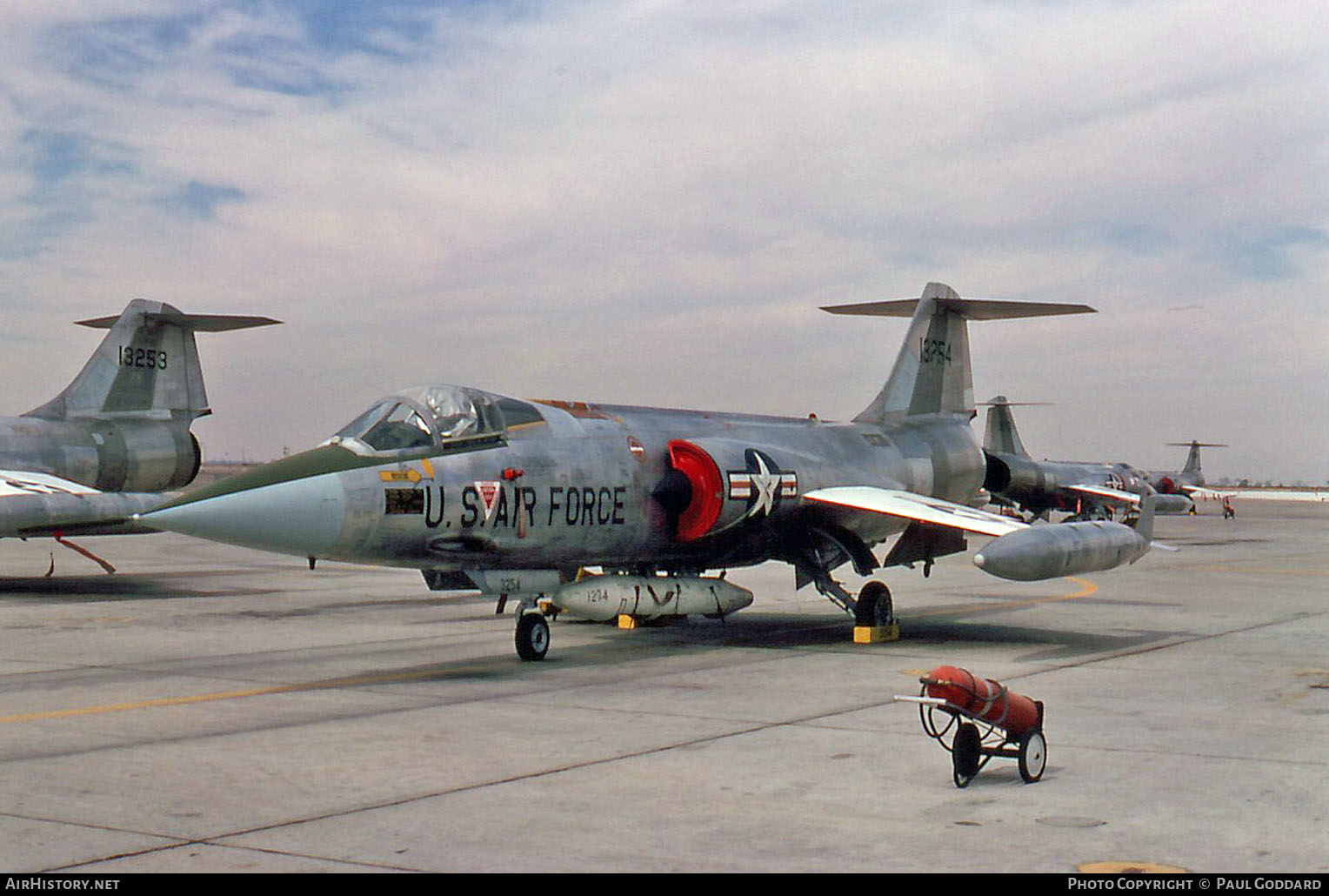 Aircraft Photo of 63-13254 / 13254 | Lockheed F-104G Starfighter | USA - Air Force | AirHistory.net #613634