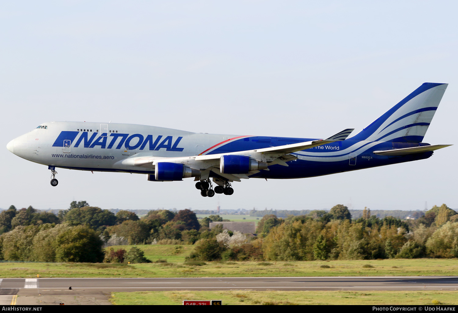 Aircraft Photo of N952CA | Boeing 747-428M(BCF) | National Airlines | AirHistory.net #613635