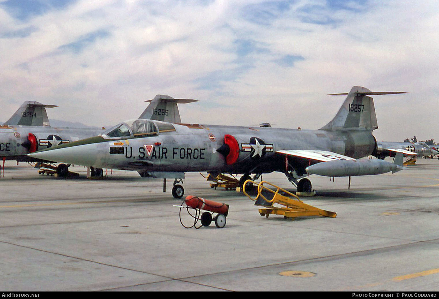 Aircraft Photo of 63-13257 / 13257 | Lockheed F-104G Starfighter | USA - Air Force | AirHistory.net #613638