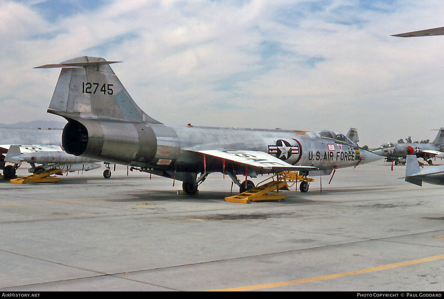 Aircraft Photo of 65-12745 / 12745 | Lockheed F-104G Starfighter | USA - Air Force | AirHistory.net #613648