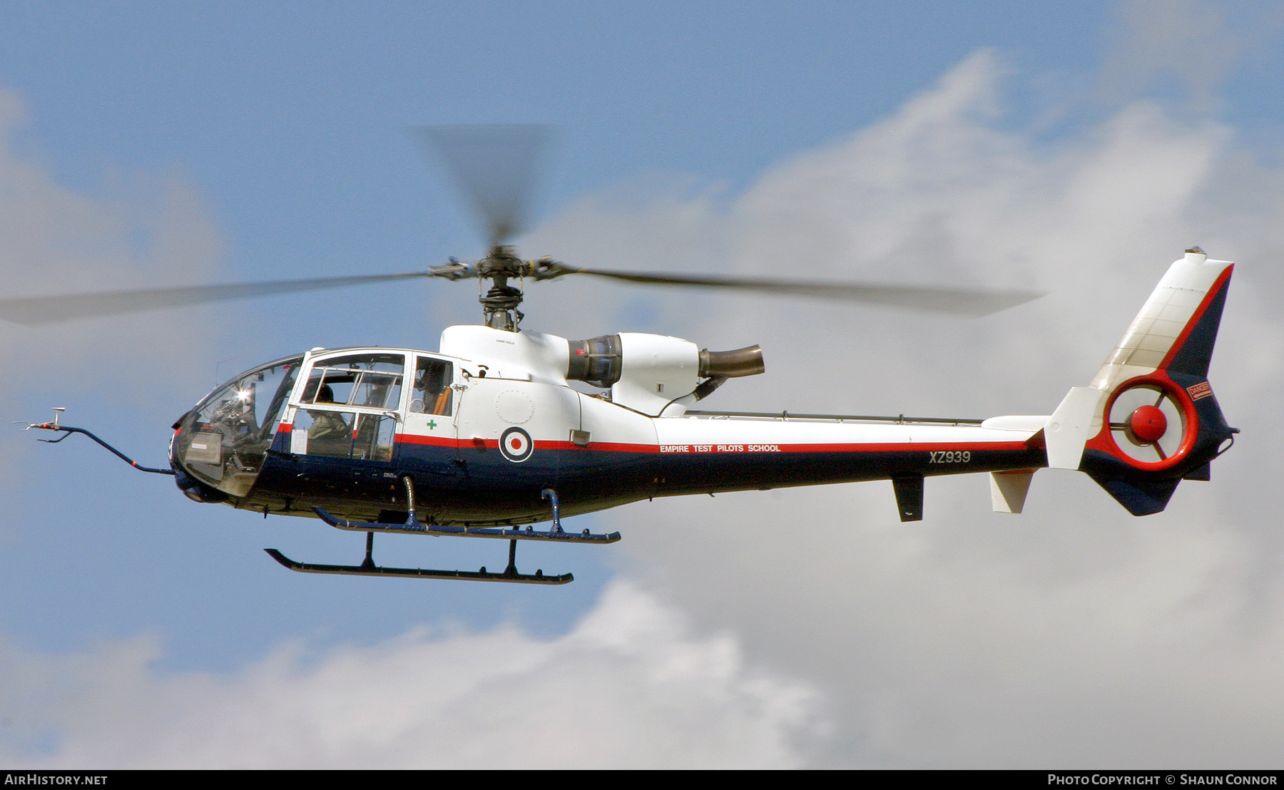 Aircraft Photo of XZ939 | Aerospatiale SA-341C Gazelle HT2 | UK - Air Force | AirHistory.net #613650