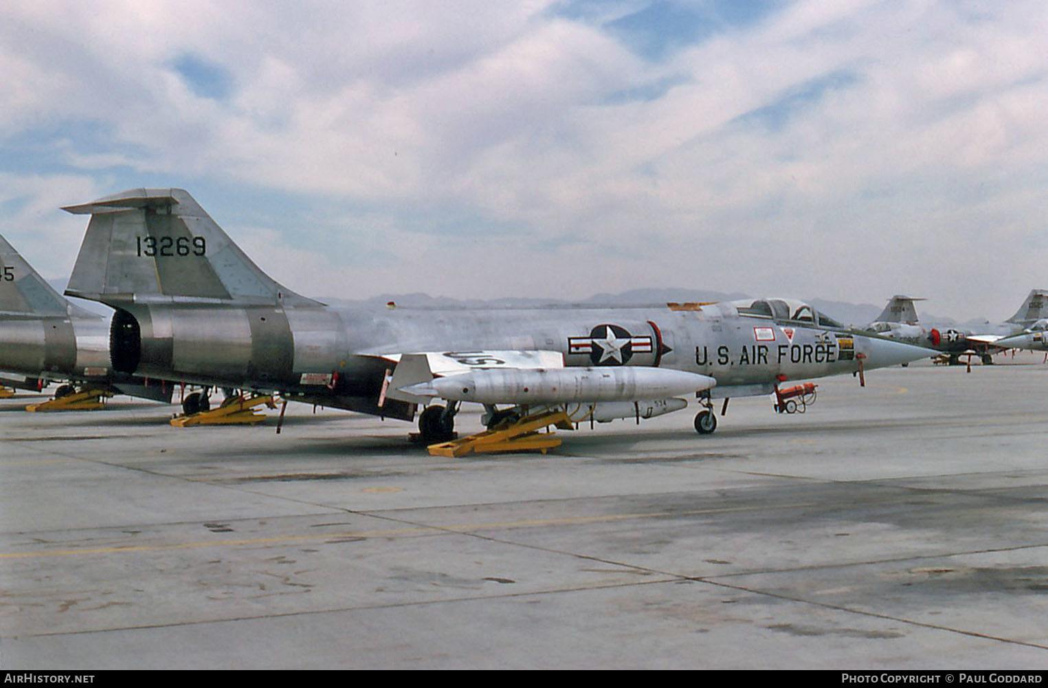 Aircraft Photo of 63-13269 / 13269 | Lockheed F-104G Starfighter | USA - Air Force | AirHistory.net #613651