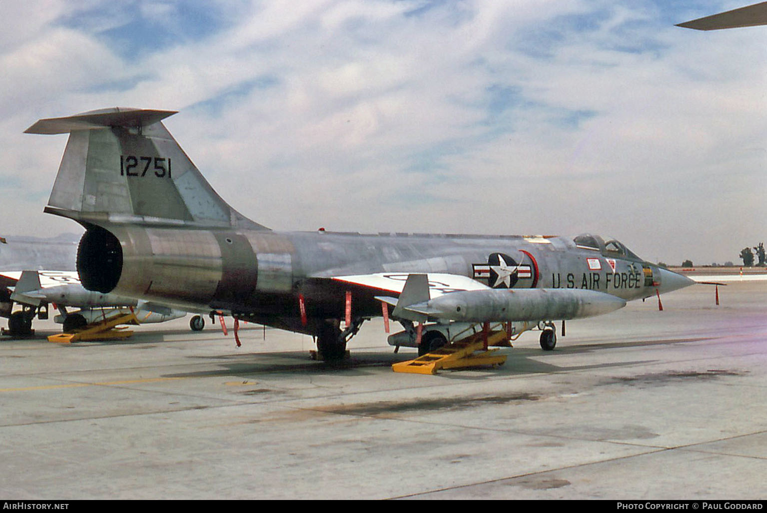 Aircraft Photo of 65-12751 / 12751 | Lockheed F-104G Starfighter | USA - Air Force | AirHistory.net #613655