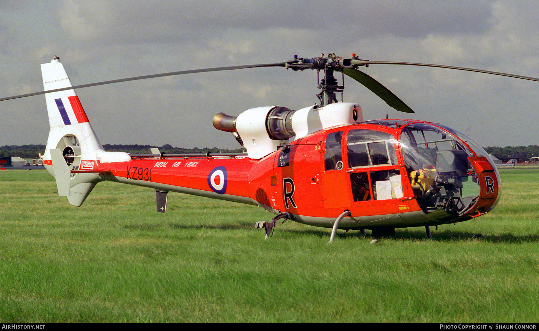 Aircraft Photo of XZ931 | Aerospatiale SA-341D Gazelle HT3 | UK - Air Force | AirHistory.net #613656