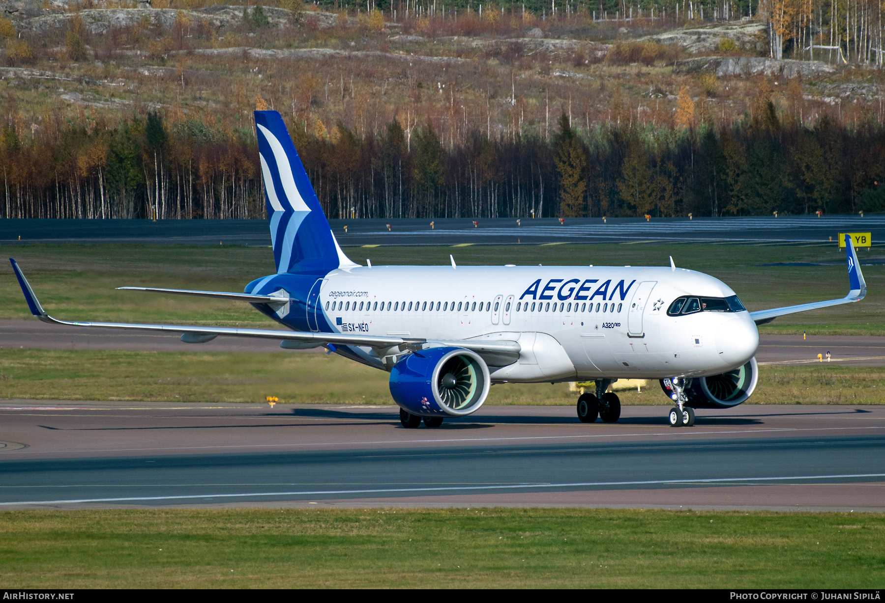 Aircraft Photo of SX-NEO | Airbus A320-271N | Aegean Airlines | AirHistory.net #613668