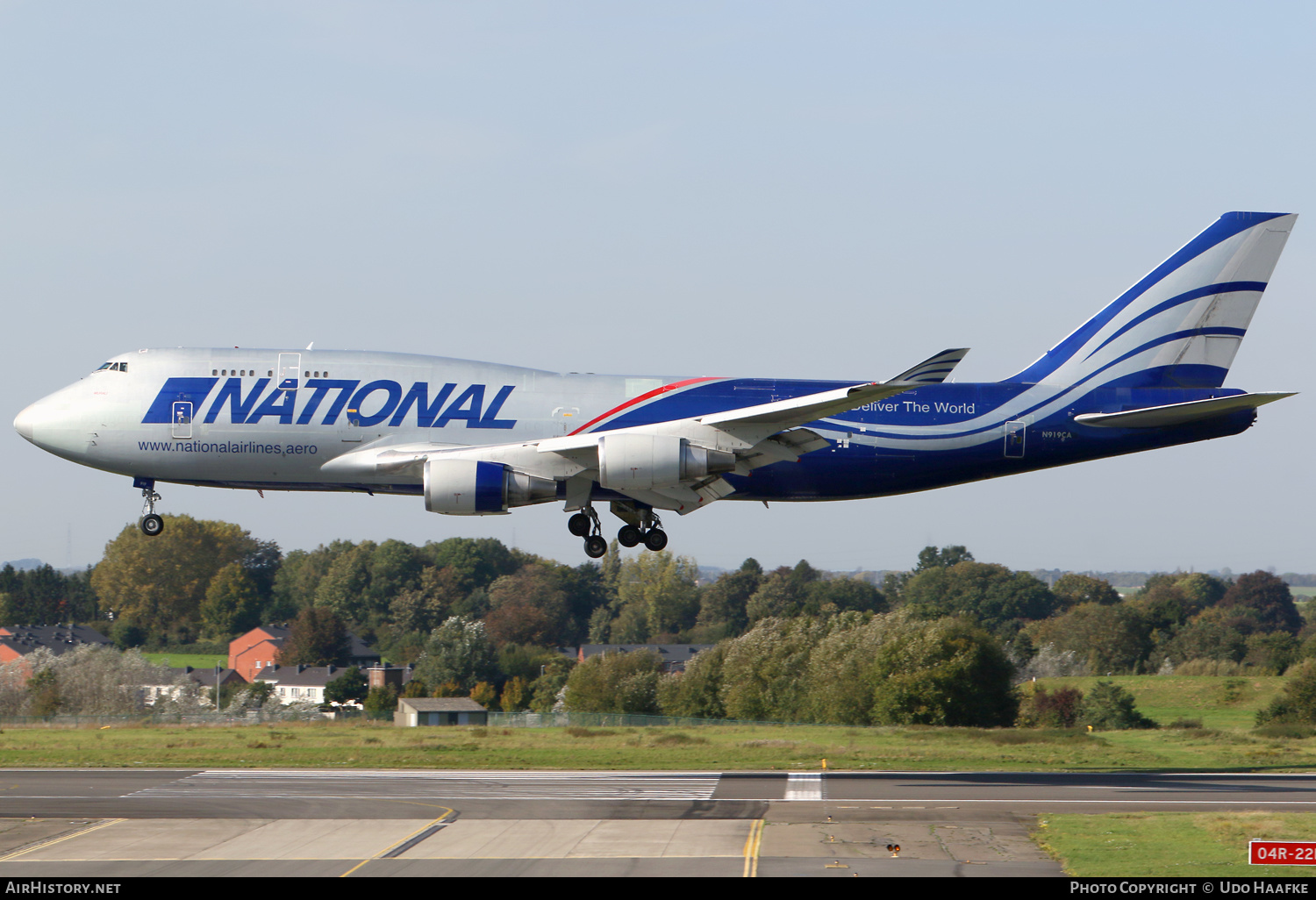 Aircraft Photo of N919CA | Boeing 747-428F/SCD | National Airlines | AirHistory.net #613678