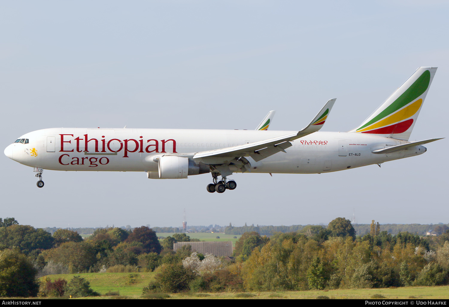 Aircraft Photo of ET-ALO | Boeing 767-360/ER | Ethiopian Airlines Cargo | AirHistory.net #613687
