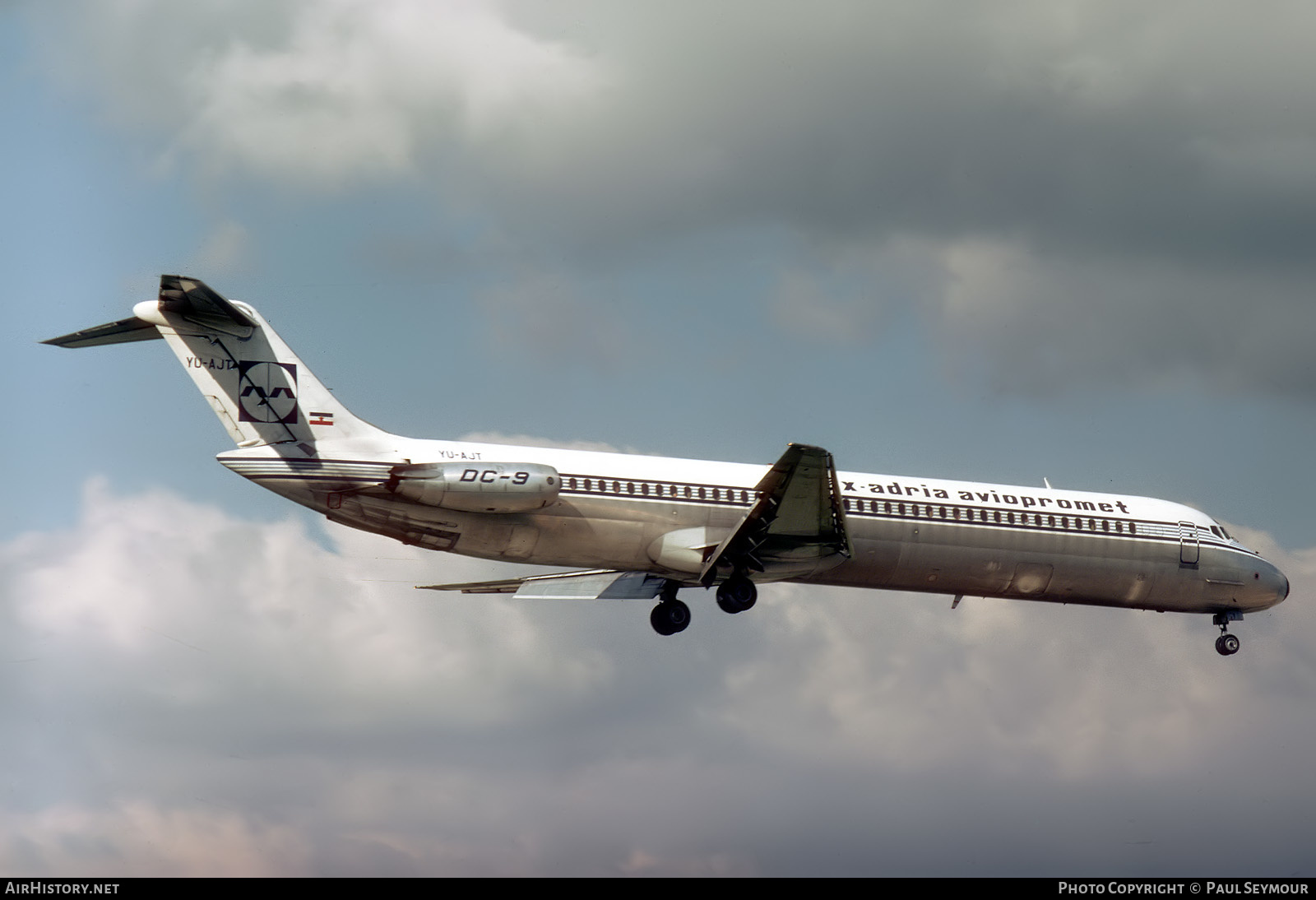 Aircraft Photo of YU-AJT | McDonnell Douglas DC-9-51 | Inex-Adria Airways | AirHistory.net #613689