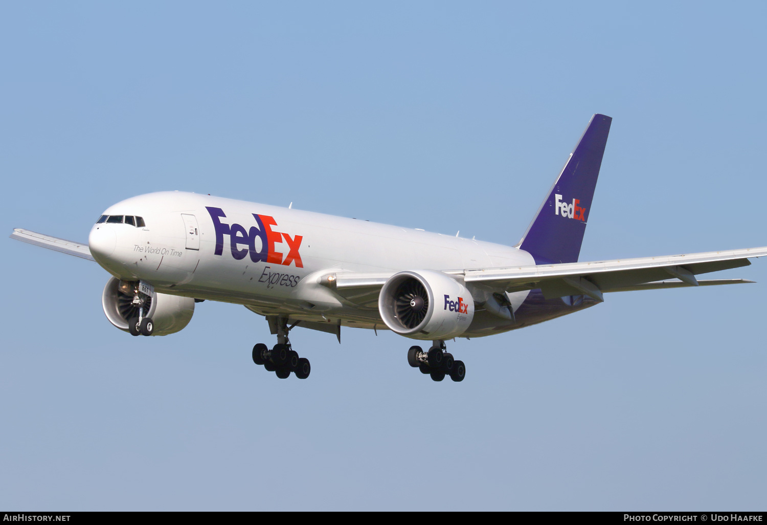 Aircraft Photo of N861FD | Boeing 777-FS2 | FedEx Express | AirHistory.net #613692