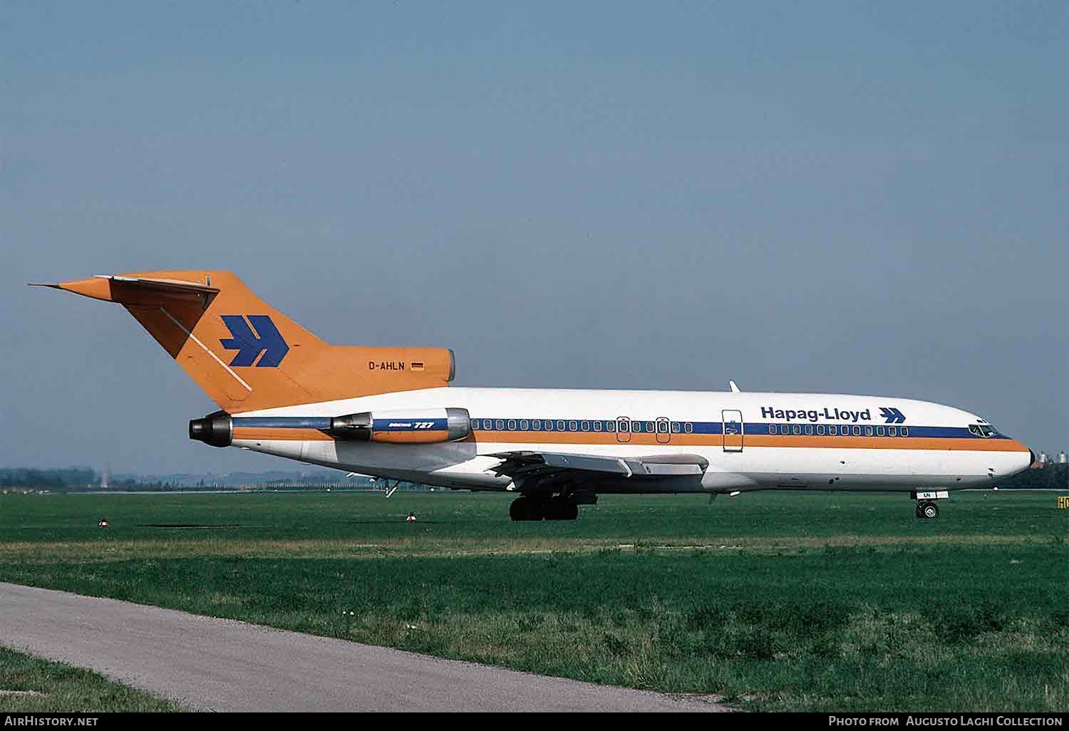 Aircraft Photo of D-AHLN | Boeing 727-81 | Hapag-Lloyd | AirHistory.net #613695