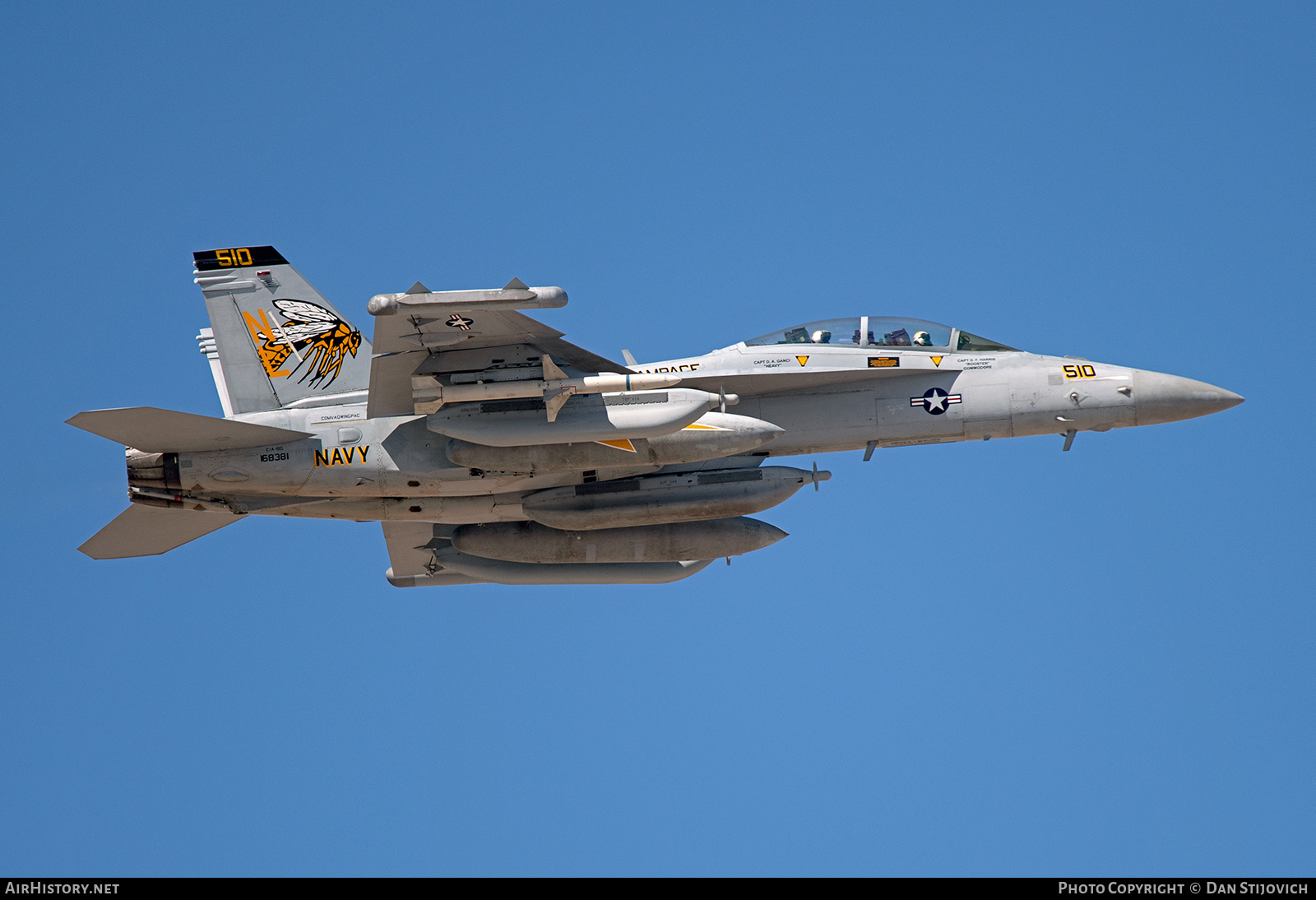 Aircraft Photo of 168381 | Boeing EA-18G Growler | USA - Navy | AirHistory.net #613709
