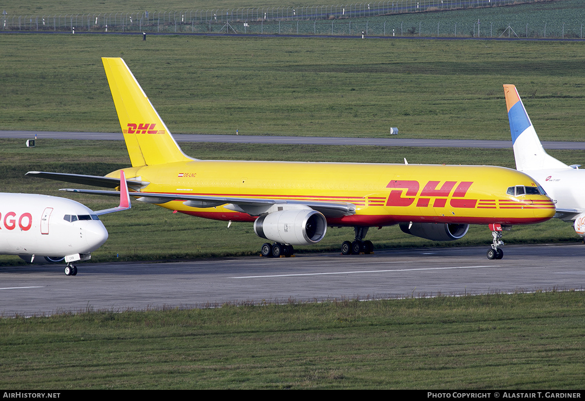 Aircraft Photo of OE-LNC | Boeing 757-28A(PCF) | DHL International | AirHistory.net #613728