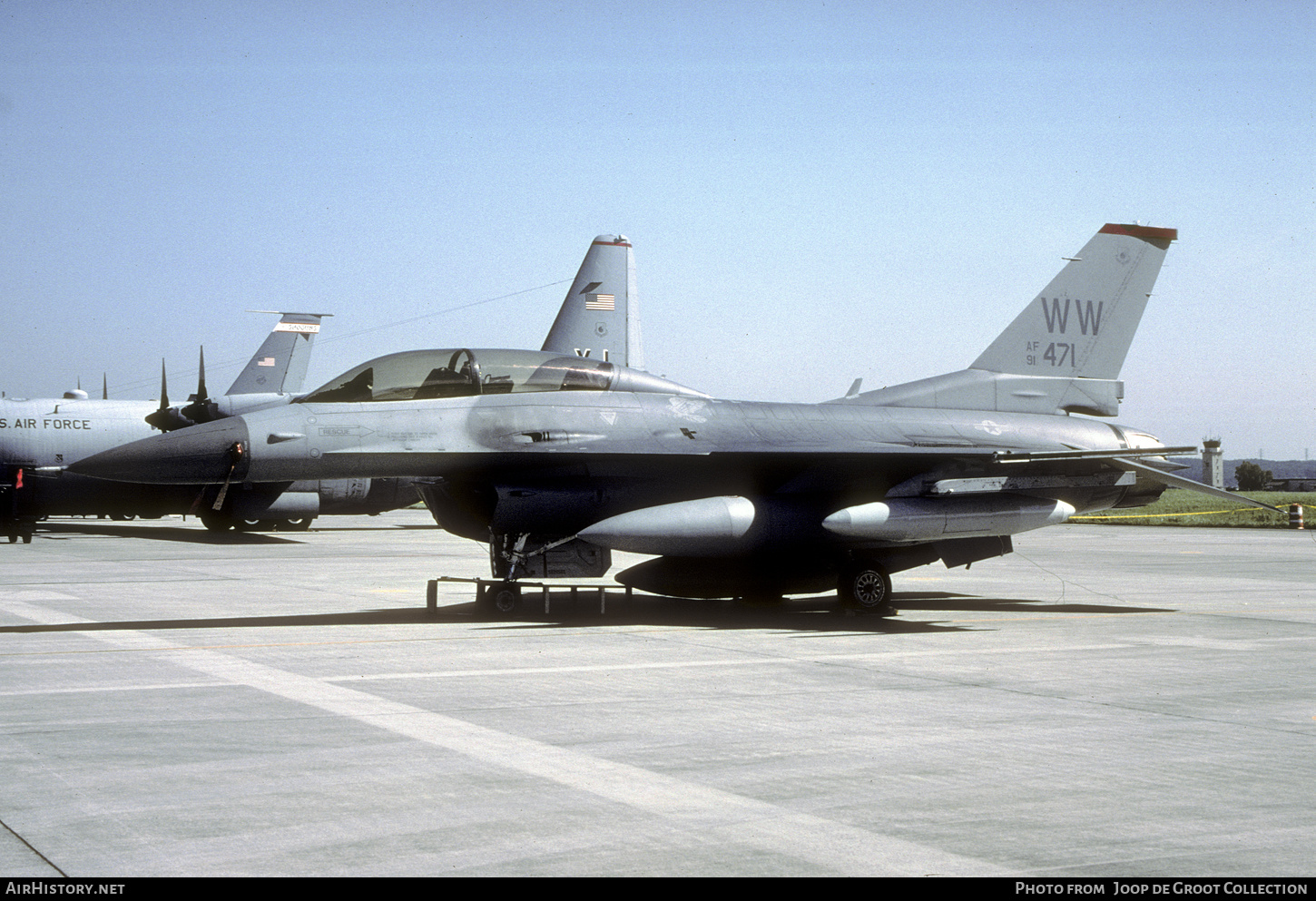 Aircraft Photo of 91-0471 / AF91-471 | General Dynamics F-16DM Fighting Falcon | USA - Air Force | AirHistory.net #613754