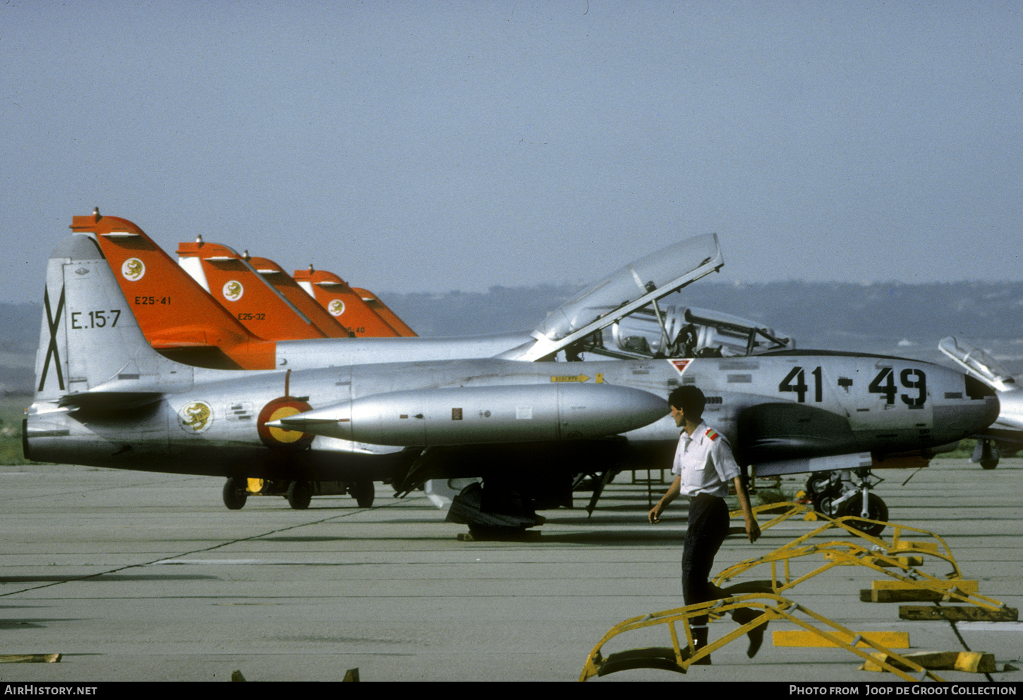 Aircraft Photo of E.15-7 | Lockheed T-33A | Spain - Air Force | AirHistory.net #613766