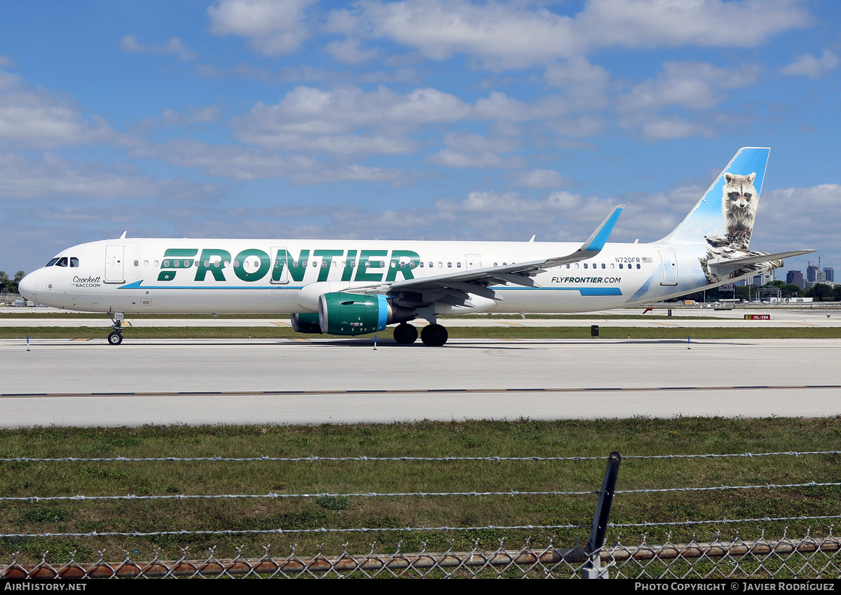 Aircraft Photo of N720FR | Airbus A321-211 | Frontier Airlines | AirHistory.net #613769