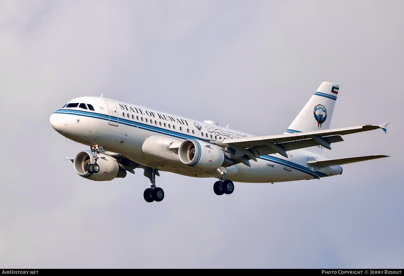 Aircraft Photo of 9K-GEA | Airbus ACJ319 (A319-115/CJ) | State of Kuwait | AirHistory.net #613773