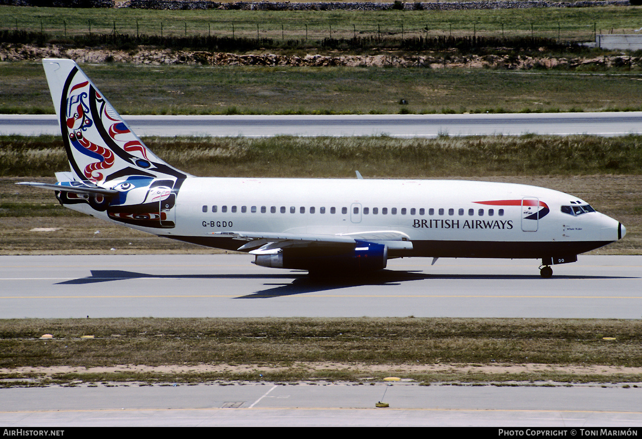 Aircraft Photo of G-BGDO | Boeing 737-236/Adv | British Airways | AirHistory.net #613787