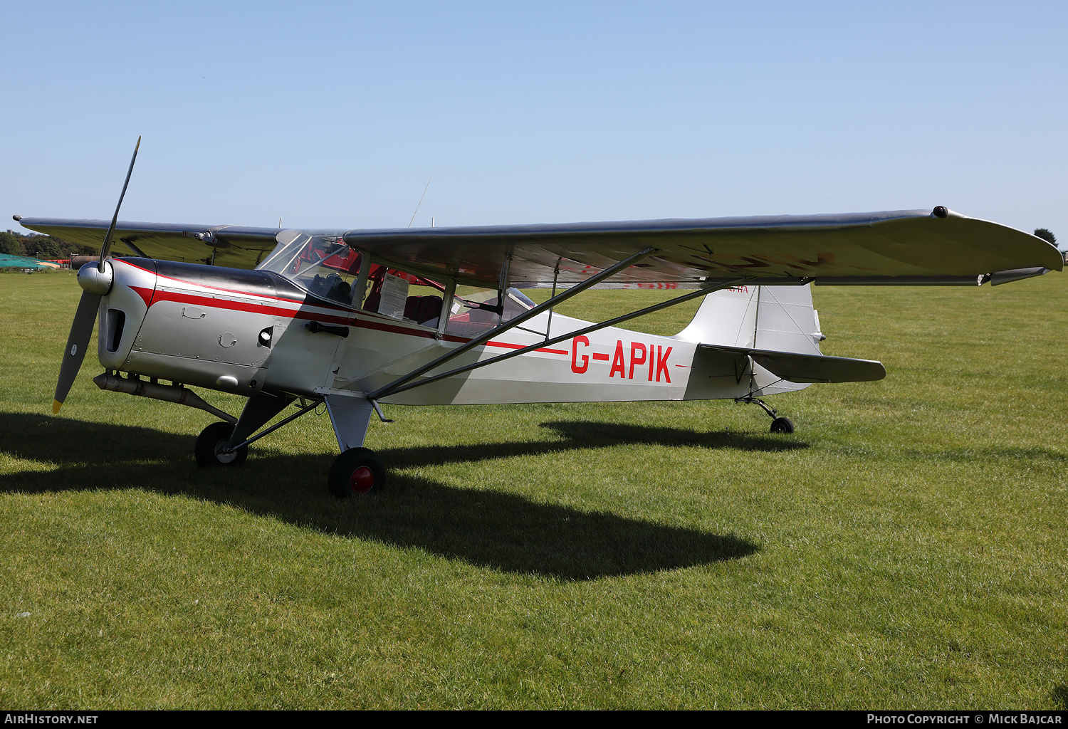 Aircraft Photo of G-APIK | Auster J-1N Alpha | AirHistory.net #613794