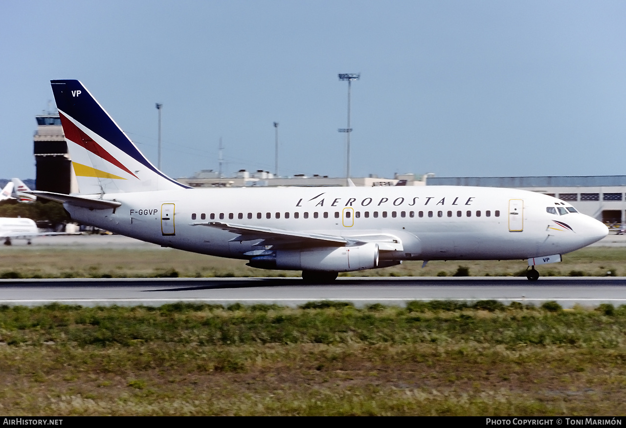 Aircraft Photo of F-GGVP | Boeing 737-2K2C/Adv | L'Aeropostale | AirHistory.net #613796