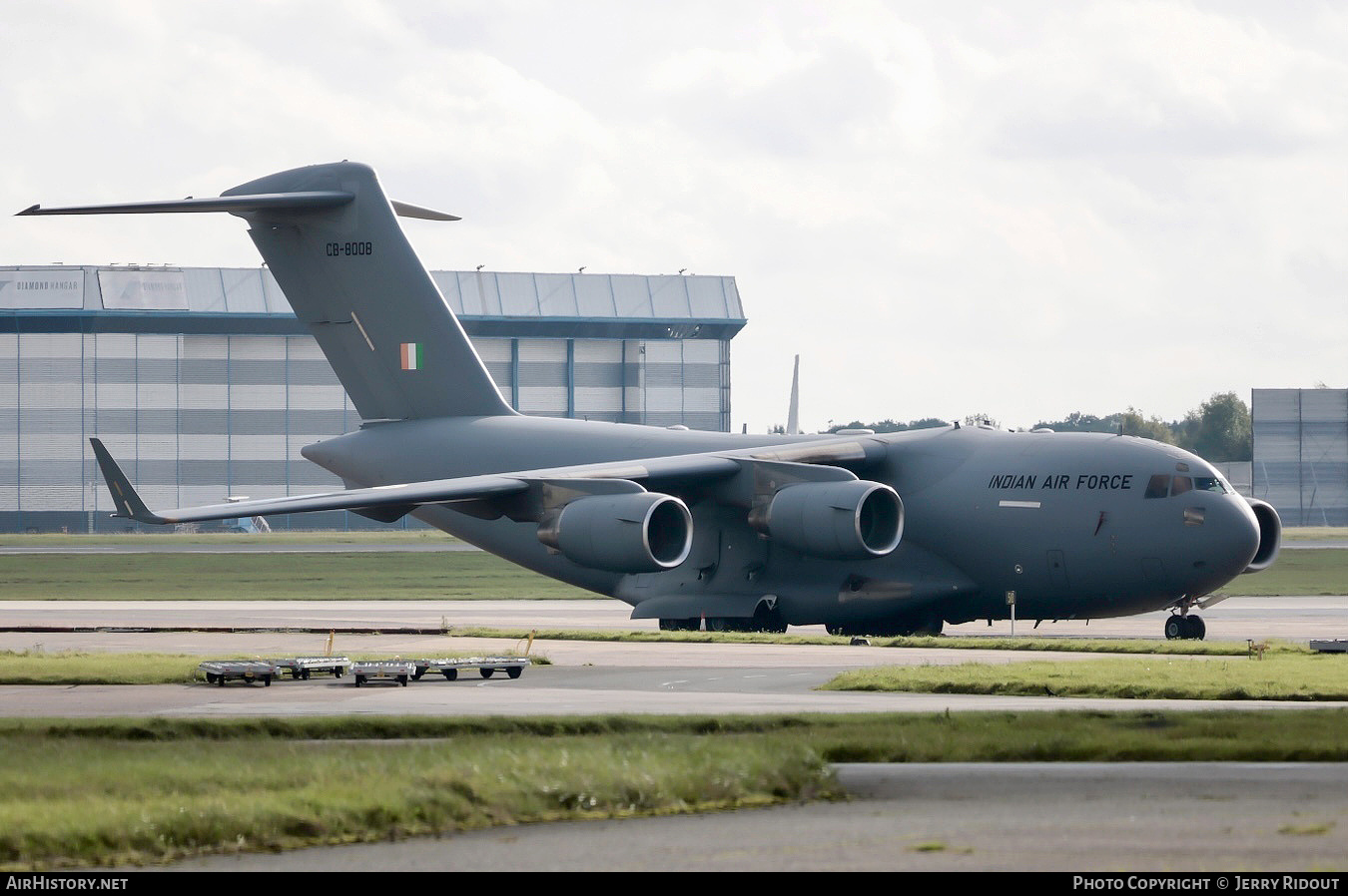 Aircraft Photo of CB-8008 | Boeing C-17A Globemaster III | India - Air Force | AirHistory.net #613797