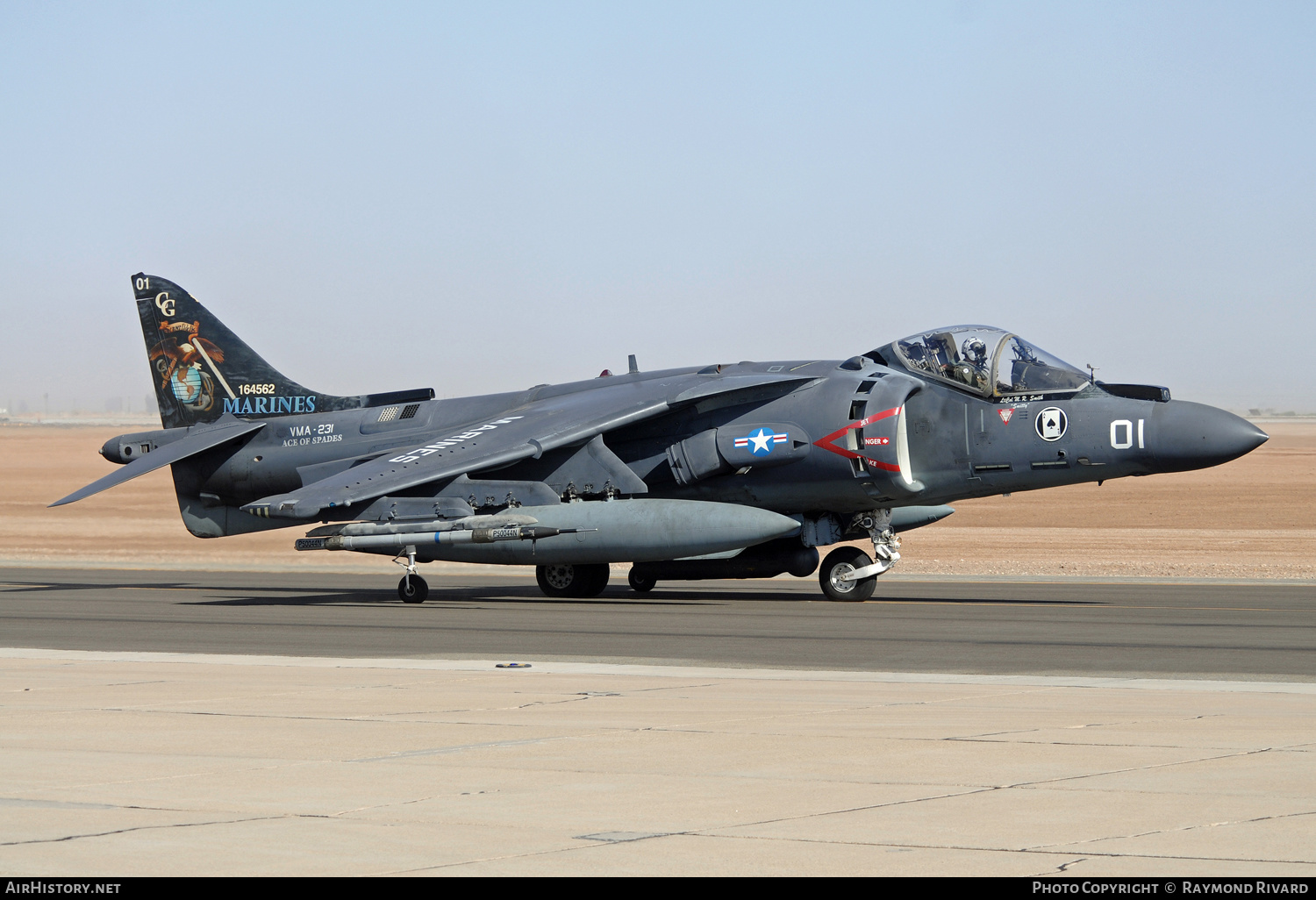 Aircraft Photo of 164562 | McDonnell Douglas AV-8B Harrier II | USA - Marines | AirHistory.net #613820