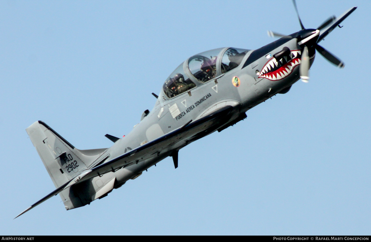 Aircraft Photo of 2902 / FAD 2092 | Embraer A-29B Super Tucano | Dominican Republic - Air Force | AirHistory.net #613824