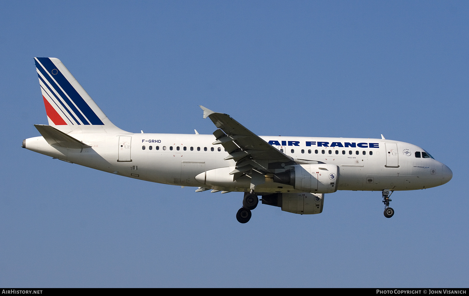 Aircraft Photo of F-GRHD | Airbus A319-111 | Air France | AirHistory.net #613832
