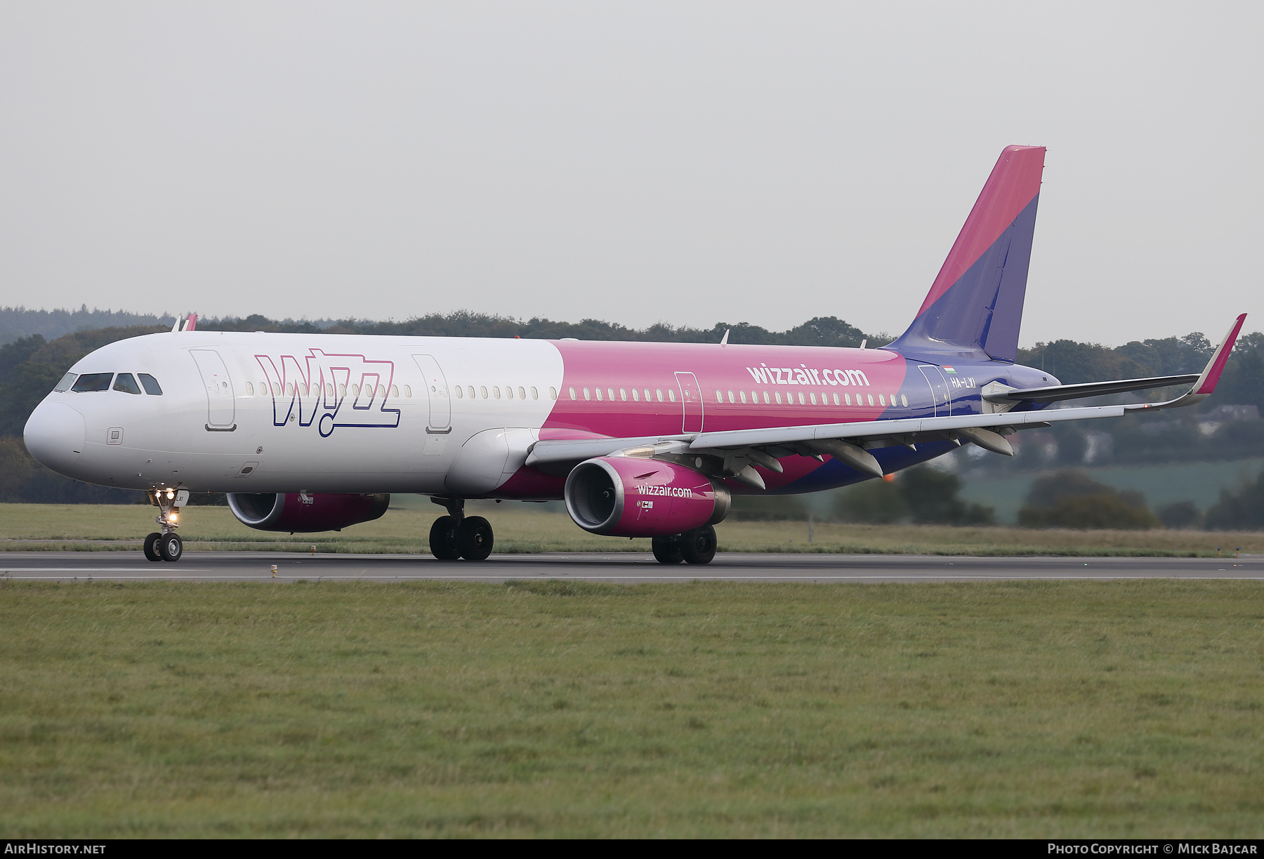 Aircraft Photo of HA-LXI | Airbus A321-231 | Wizz Air | AirHistory.net #613858