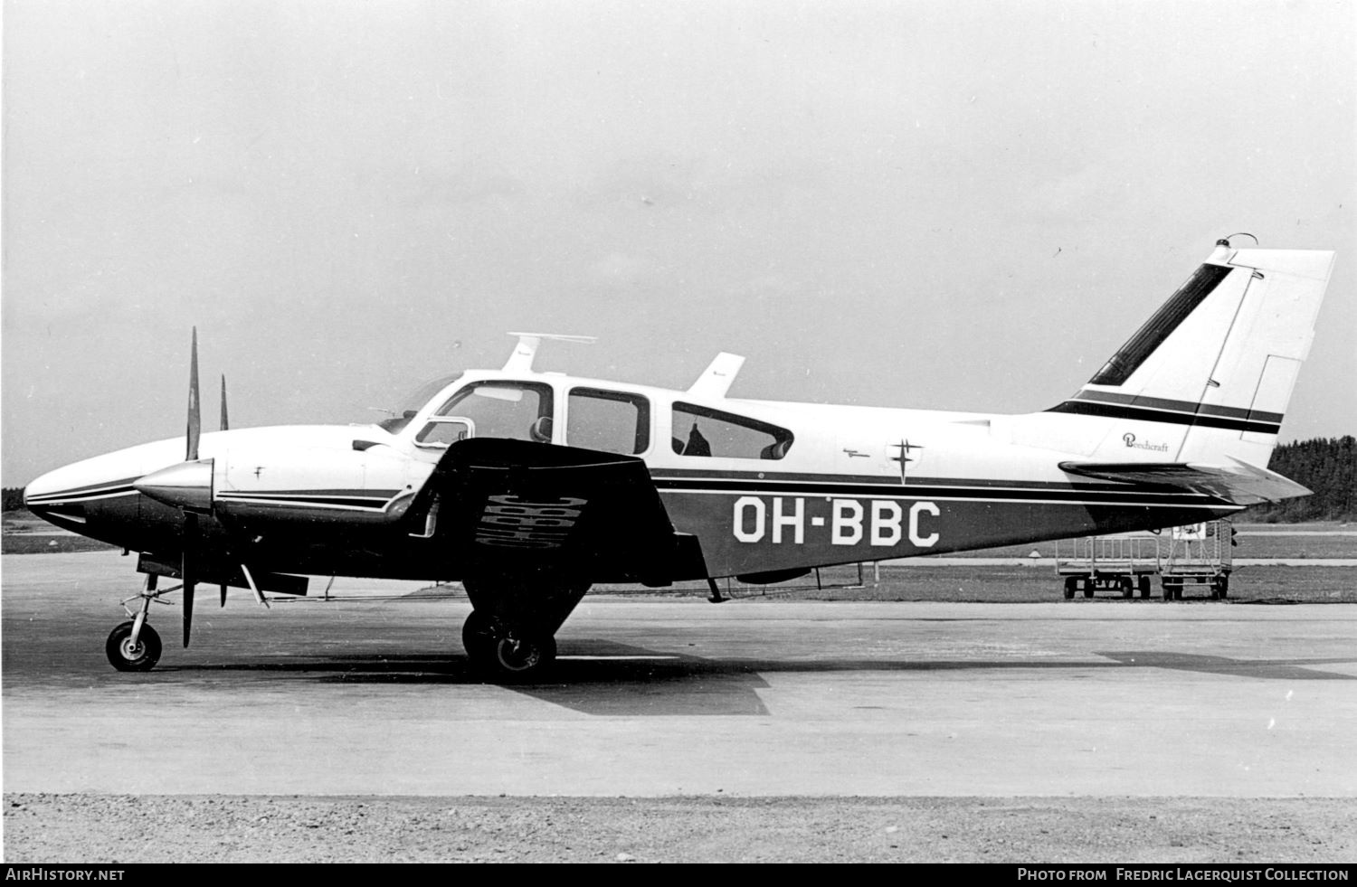 Aircraft Photo of OH-BBC | Beech 95-C55 Baron | AirHistory.net #613859