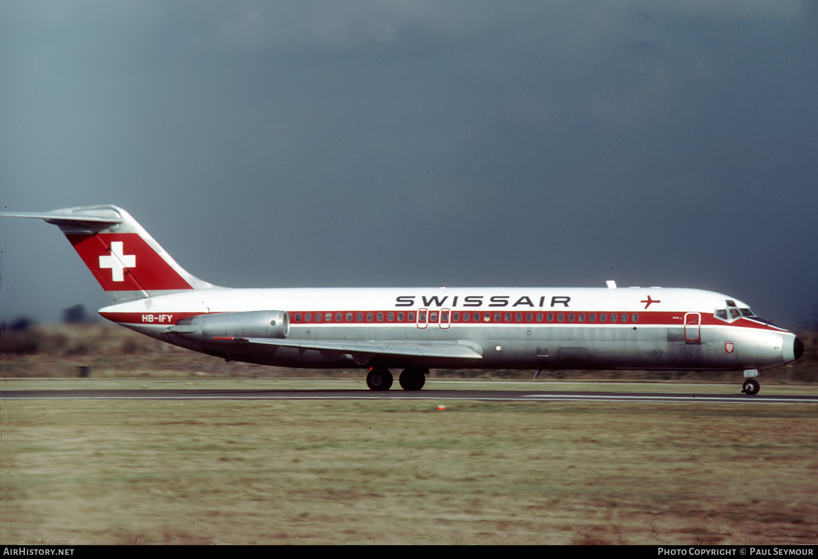 Aircraft Photo of HB-IFY | McDonnell Douglas DC-9-32 | Swissair | AirHistory.net #613863