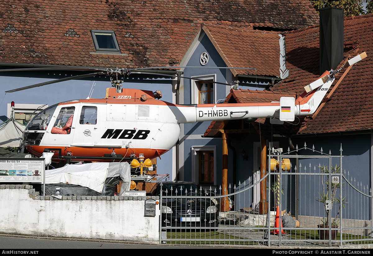 Aircraft Photo of D-HMBB | MBB BO-105C | MBB | AirHistory.net #613864