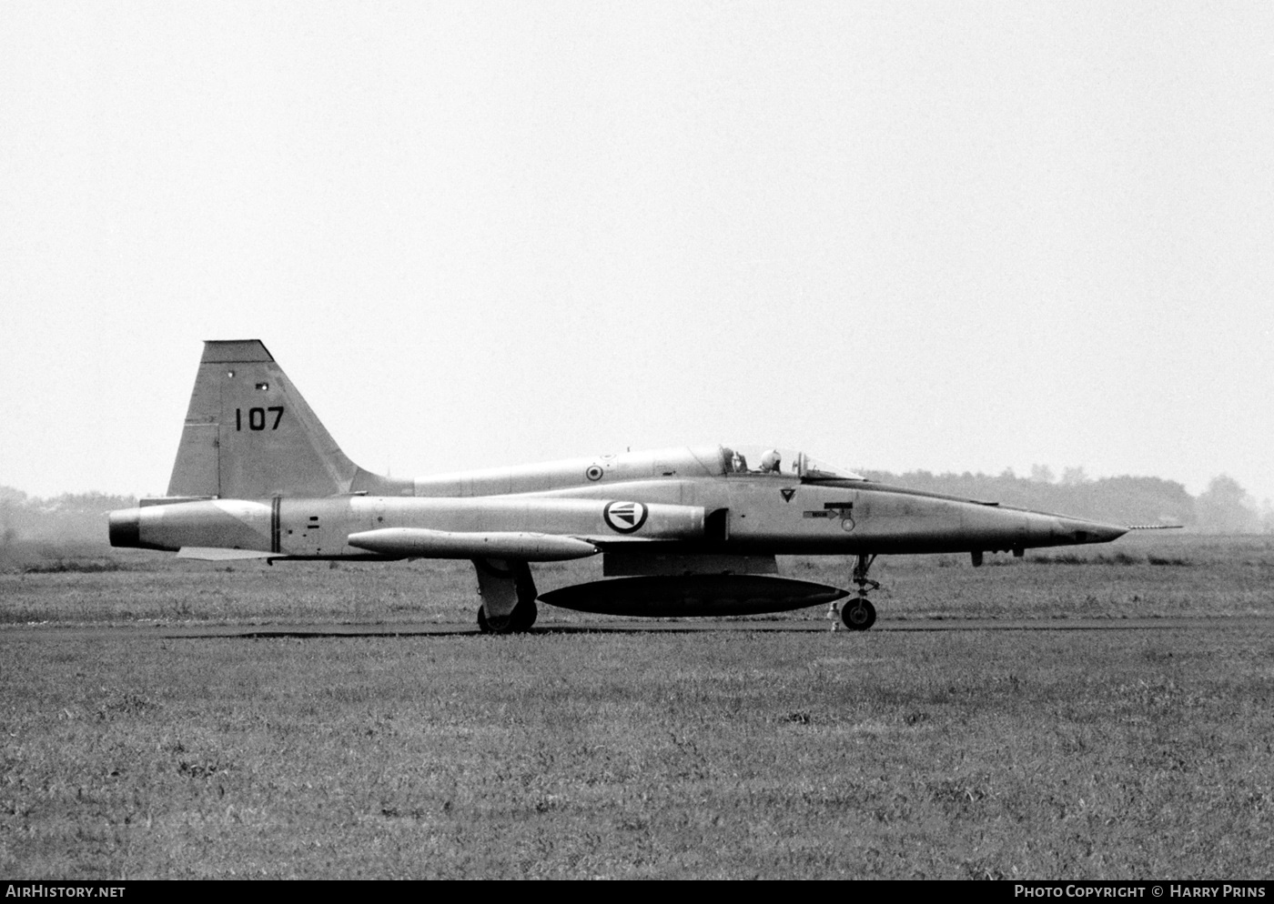 Aircraft Photo of 107 | Northrop RF-5A Freedom Fighter | Norway - Air Force | AirHistory.net #613865