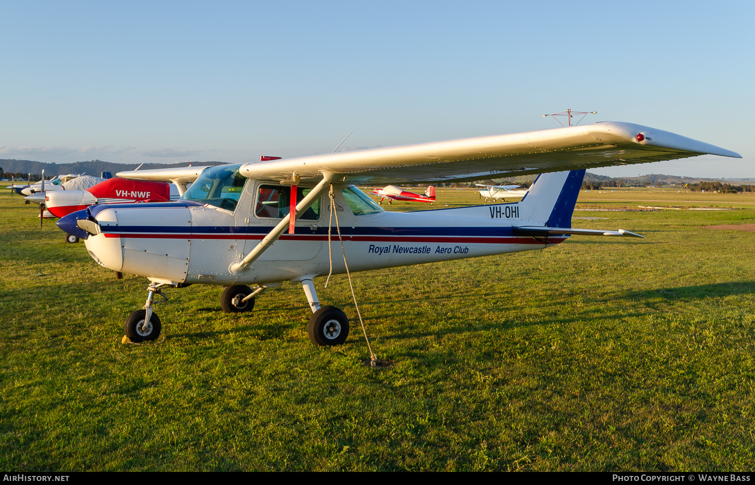 Aircraft Photo of VH-OHI | Cessna 152 | Royal Newcastle Aero Club | AirHistory.net #613877