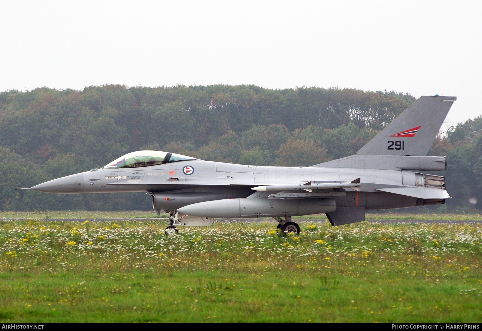 Aircraft Photo of 291 | General Dynamics F-16AM Fighting Falcon | Norway - Air Force | AirHistory.net #613901