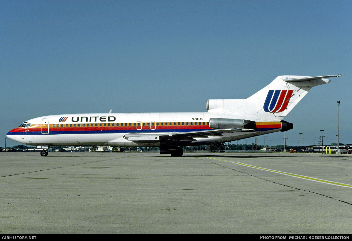 Aircraft Photo of N7014U | Boeing 727-22 | United Airlines | AirHistory.net #613902