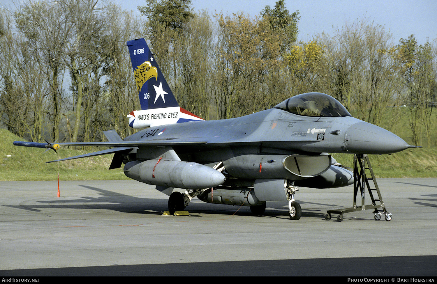 Aircraft Photo of J-642 | General Dynamics F-16A(R) Fighting Falcon | Netherlands - Air Force | AirHistory.net #613904